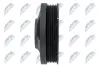 Шків колінвала CHEVROLET AVEO 1.4 03-08, LACETTI 1.4/1.8 05-13 NTY RKP-DW-000