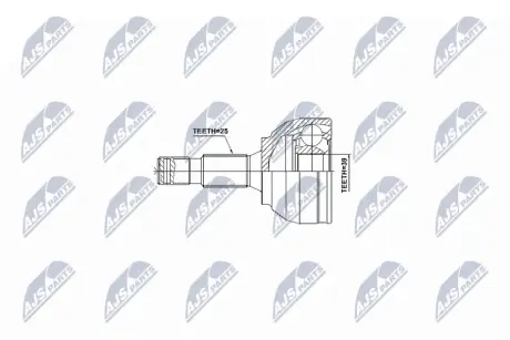 ШРКШ зовн. 25x39x58,4 CITROEN BERLINGO MULTISPACE, C4 GRAND PICASSO II, DS4, DS5 PEUGEOT 3008, 307, 308, 5008, RCZ 1.6-2.0DH 03.02- NTY NPZ-PE-028