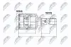 ШРКШ зовн. задн. 29X55.5X36 FORD KUGA CBV 08-12 NTY NPWVV007