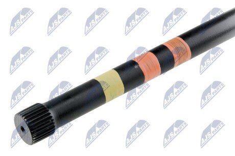 Торсіон правий верхній довгий (652mm) Renault Kangoo 98-08 nty ZWTRE011