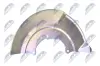 Захист гальмівного диска передн прав.VW Transporter T4 1.8-2.8 07.90-06.03 NTY HTOVW013