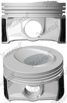 Поршень з кільцями 71,00 VAG 1,2 TSI (вир-во NURAL) nural 87-443900-10
