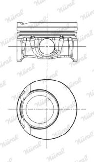 Поршень nural 8745090000 на Фиат Типо