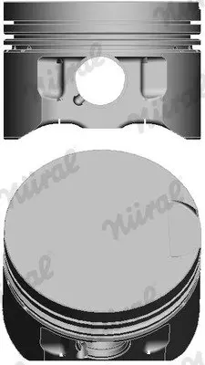 Поршень (4) Nural 87-502907-00 (фото 1)