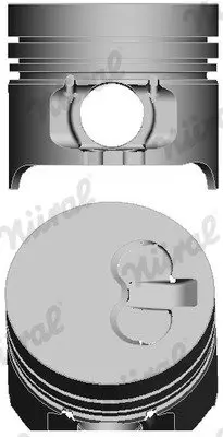 Поршень двигателя RENAULT 80,50 1,9D F8Q Kangoo (пр-во NURAL) nural 87-336507-10