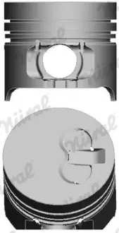 Поршень двигателя RENAULT 80,50 1,9D F8Q Kangoo (пр-во NURAL) nural 87-336507-10