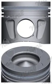 Поршень двигуна nural 87-427400-80 Мерседес Glk 220