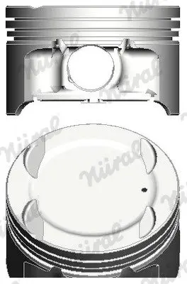 Поршень Nural 87-124806-00 (фото 1)