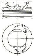 Поршневые кольца nural 87-335900-30