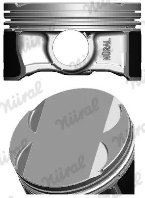 Поршень Nural 87-425307-00 (фото 1)