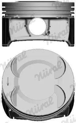 Поршень Nural 8743530700 (фото 1)
