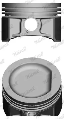 Поршень76.5mm STD Seat Cordoba/VW Caddy II, Golf III, Polo, Polo Classic 1.4 ABD-AUD 91-04 Nural 8750280000 (фото 1)