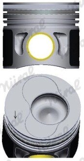 Поршневые кольца nural 8711490060 на Фольксваген Пассат б3