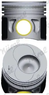 Поршневые кольца Nural 87-114907-60