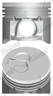 Поршневые кольца nural 8712400000 на Фиат Добло