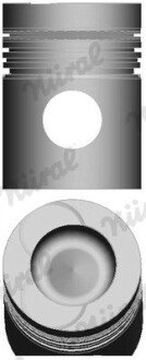 Поршневые кольца nural 8750140000