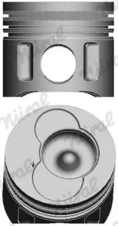 Поршневые кольца Nural 87-501507-10