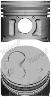 Поршневые кольца nural 87-990105-40 Фольксваген Гольф 3