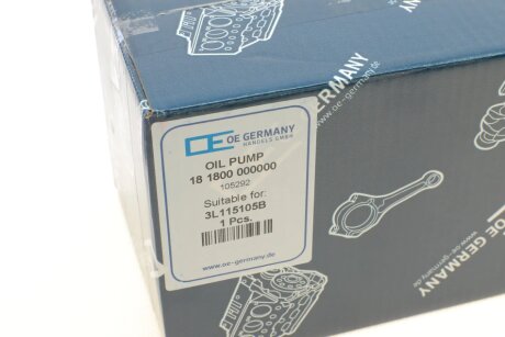 Насос масляный oe germany 181800000000
