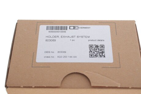 Резинка глушника oe germany 803069