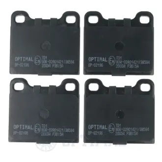 Тормозні (гальмівні) колодки OPTIMAL BP-02196