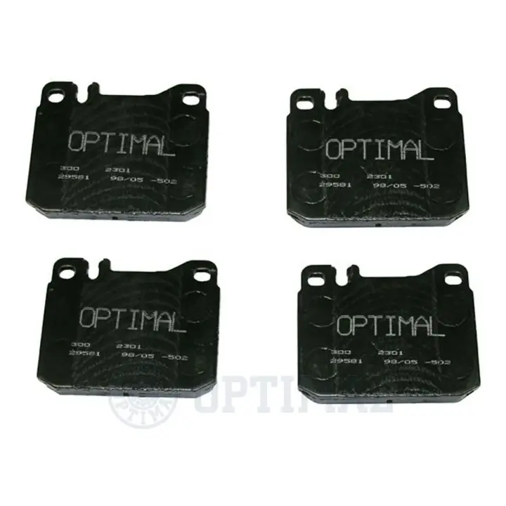 Передні тормозні (гальмівні) колодки OPTIMAL BP-02301 (фото 1)