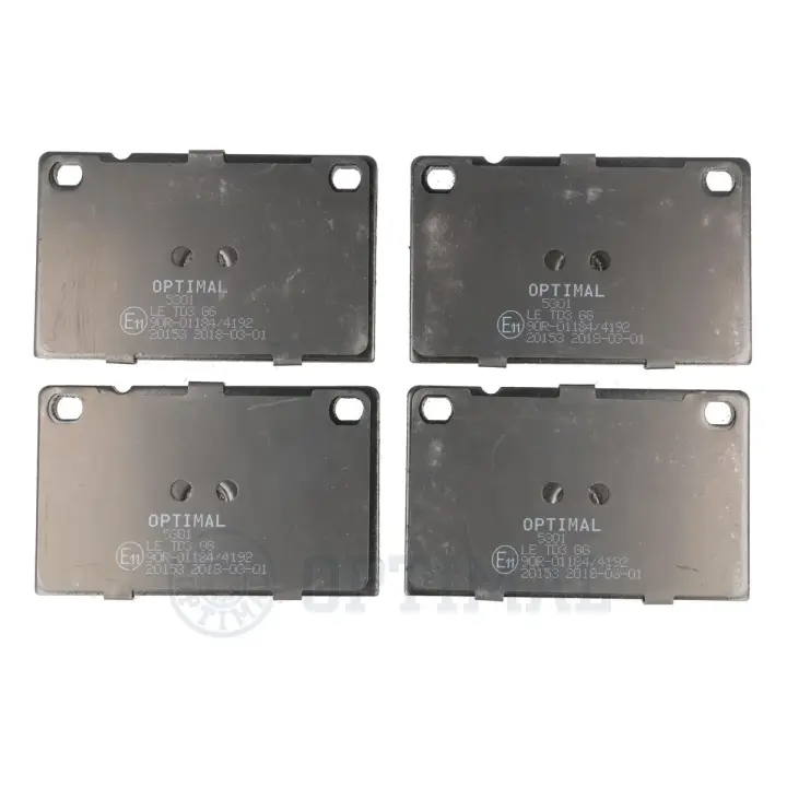 Передні тормозні (гальмівні) колодки OPTIMAL BP-05301 (фото 1)