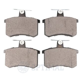 Задні тормозні (гальмівні) колодки optimal BP09272