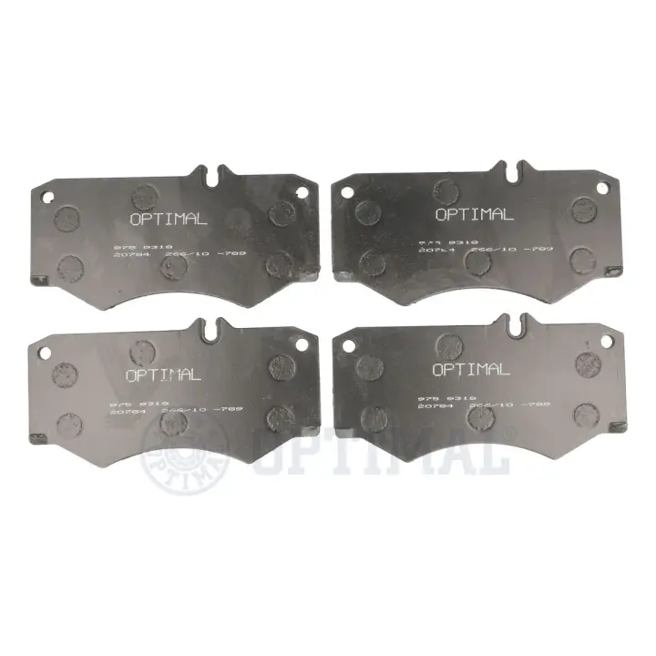 Передние тормозные колодки OPTIMAL BP-09318