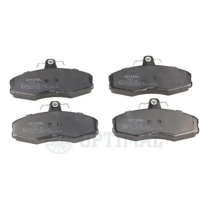 Передние тормозные колодки OPTIMAL BP-09337