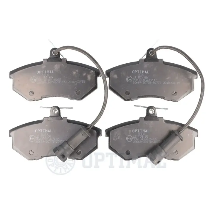 Передние тормозные колодки OPTIMAL BP09338