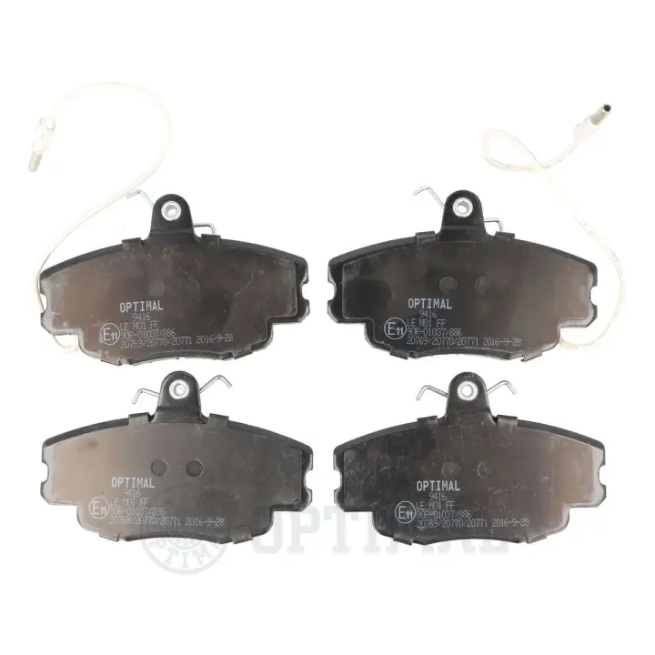 Передні тормозні (гальмівні) колодки OPTIMAL BP-09416 (фото 1)