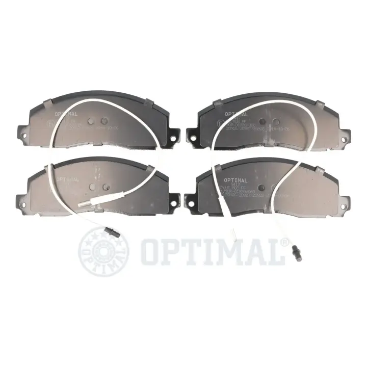 Передні тормозні (гальмівні) колодки OPTIMAL BP-09417 (фото 1)