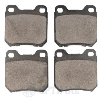 Задние тормозные колодки optimal BP09480