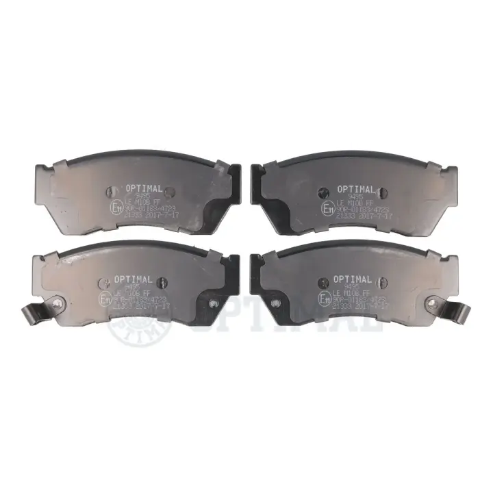 Передні тормозні (гальмівні) колодки OPTIMAL BP-09495 (фото 1)
