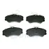 Передние тормозные колодки OPTIMAL BP-09522