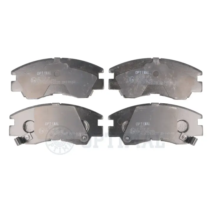 Передні тормозні (гальмівні) колодки OPTIMAL BP-09557 (фото 1)