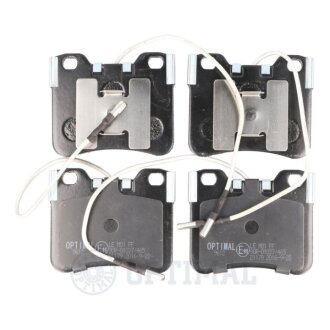 Передние тормозные колодки optimal BP09612