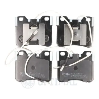 Передние тормозные колодки OPTIMAL BP-09612