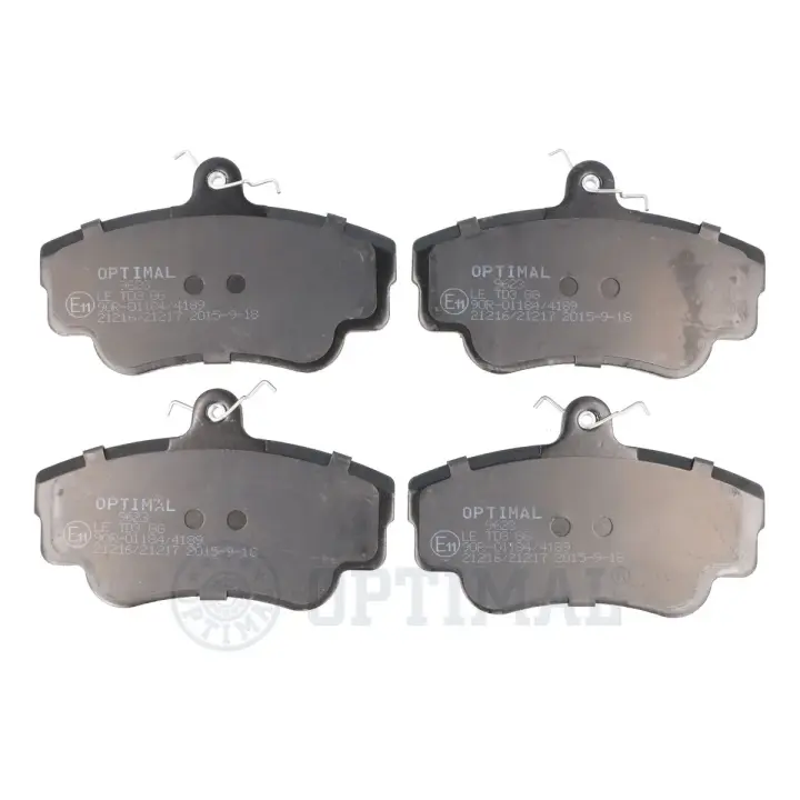 Передні тормозні (гальмівні) колодки OPTIMAL BP09623 (фото 1)