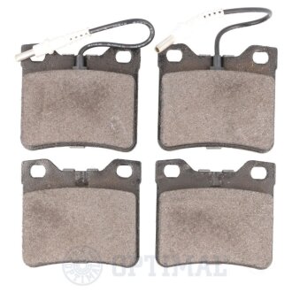 Задние тормозные колодки optimal BP09649