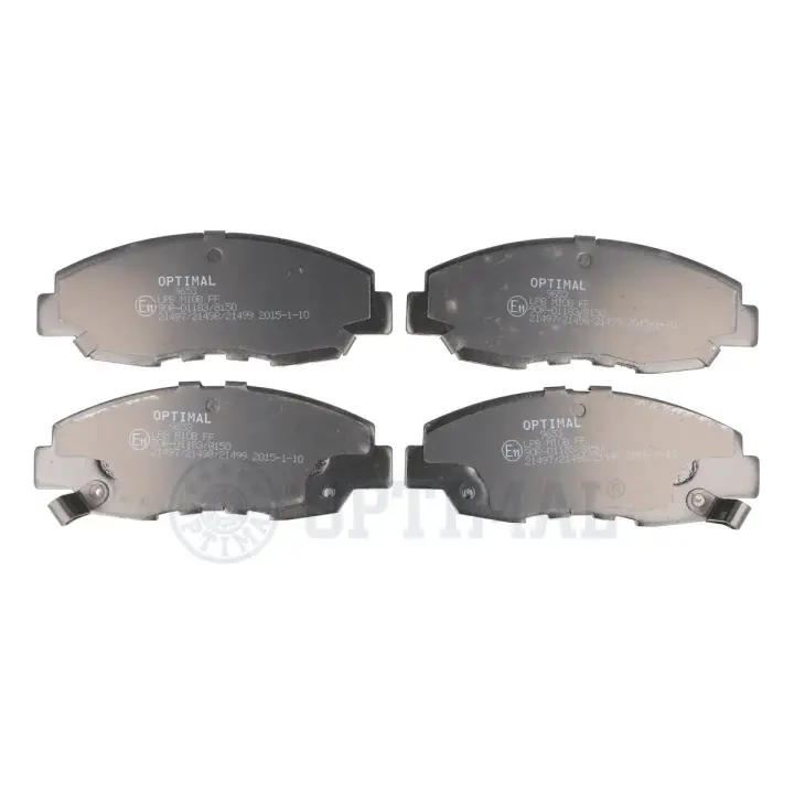 Передние тормозные колодки OPTIMAL BP-09653