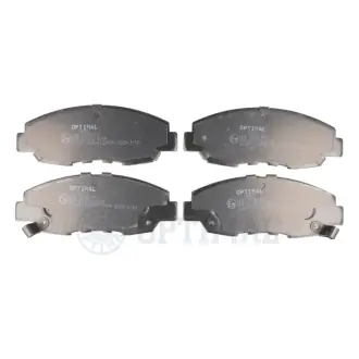 Передние тормозные колодки OPTIMAL BP-09653