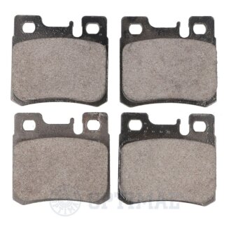 Задние тормозные колодки optimal BP09657