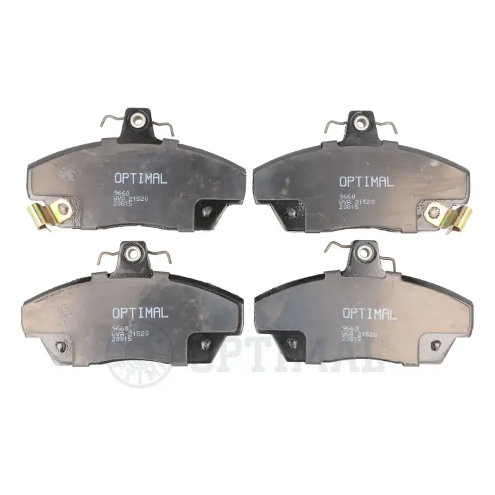 Передні тормозні (гальмівні) колодки OPTIMAL BP09660 (фото 1)