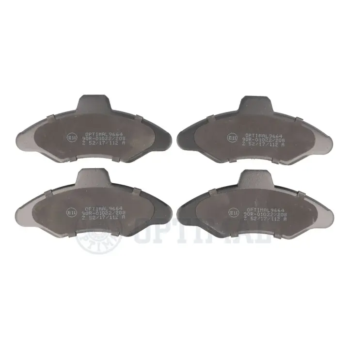 Передние тормозные колодки OPTIMAL BP-09664