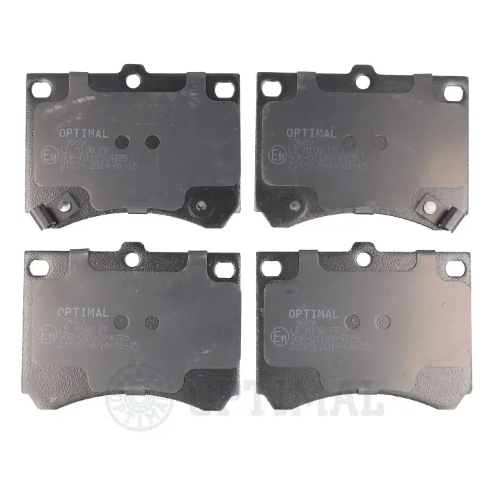 Передние тормозные колодки OPTIMAL BP-09669