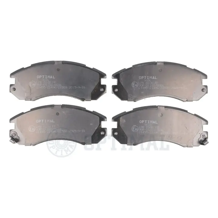 Передні тормозні (гальмівні) колодки OPTIMAL BP-09686 (фото 1)