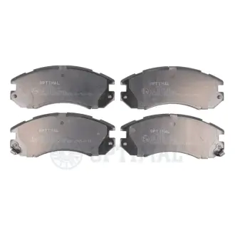 Передние тормозные колодки OPTIMAL BP-09686