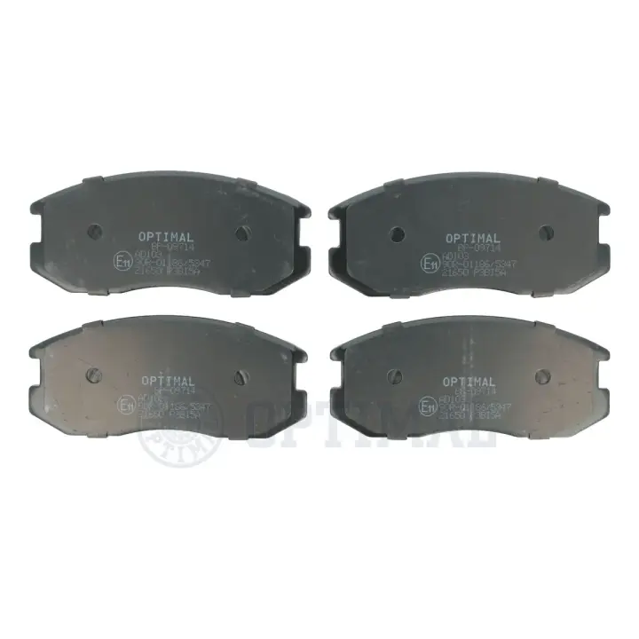 Передние тормозные колодки OPTIMAL BP-09714